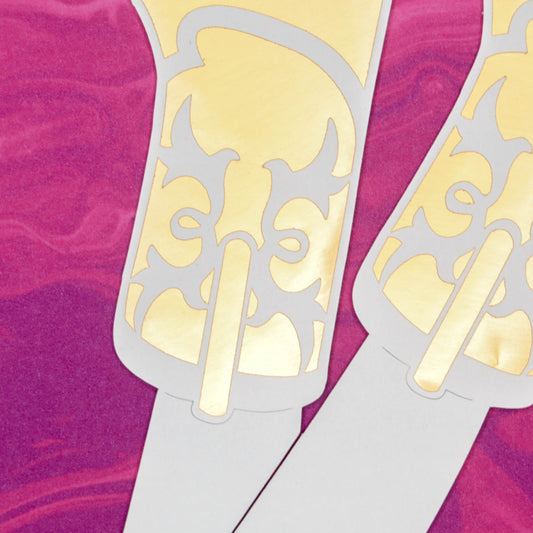 Cowgirl Boots - Pink Marble