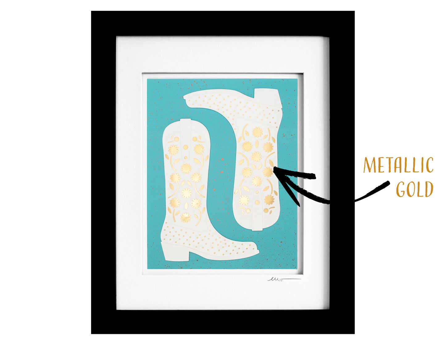 Floral Cowgirl Boots