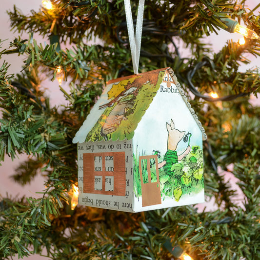Pooh Piglet Cottage Ornament