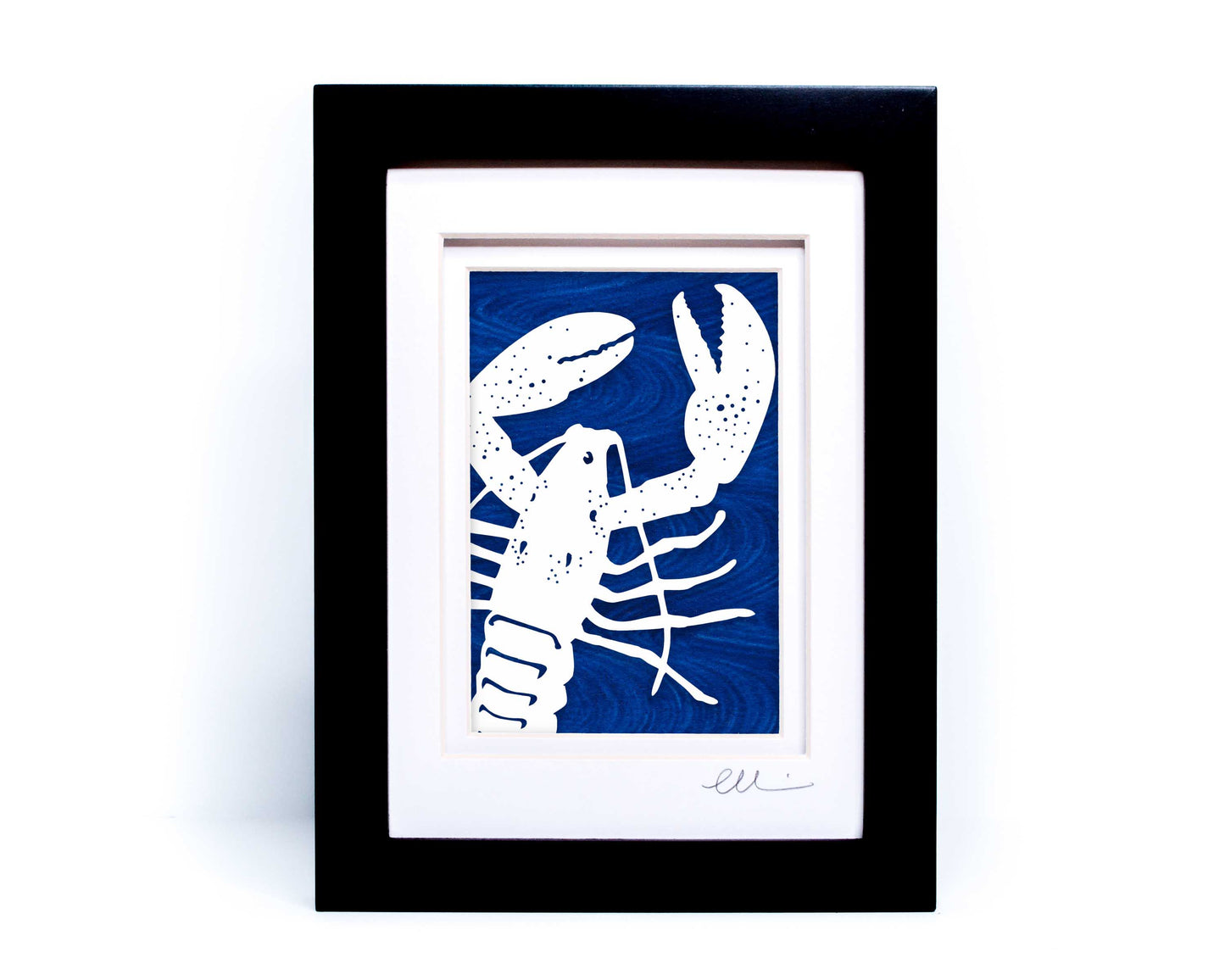 Lobster Papercut