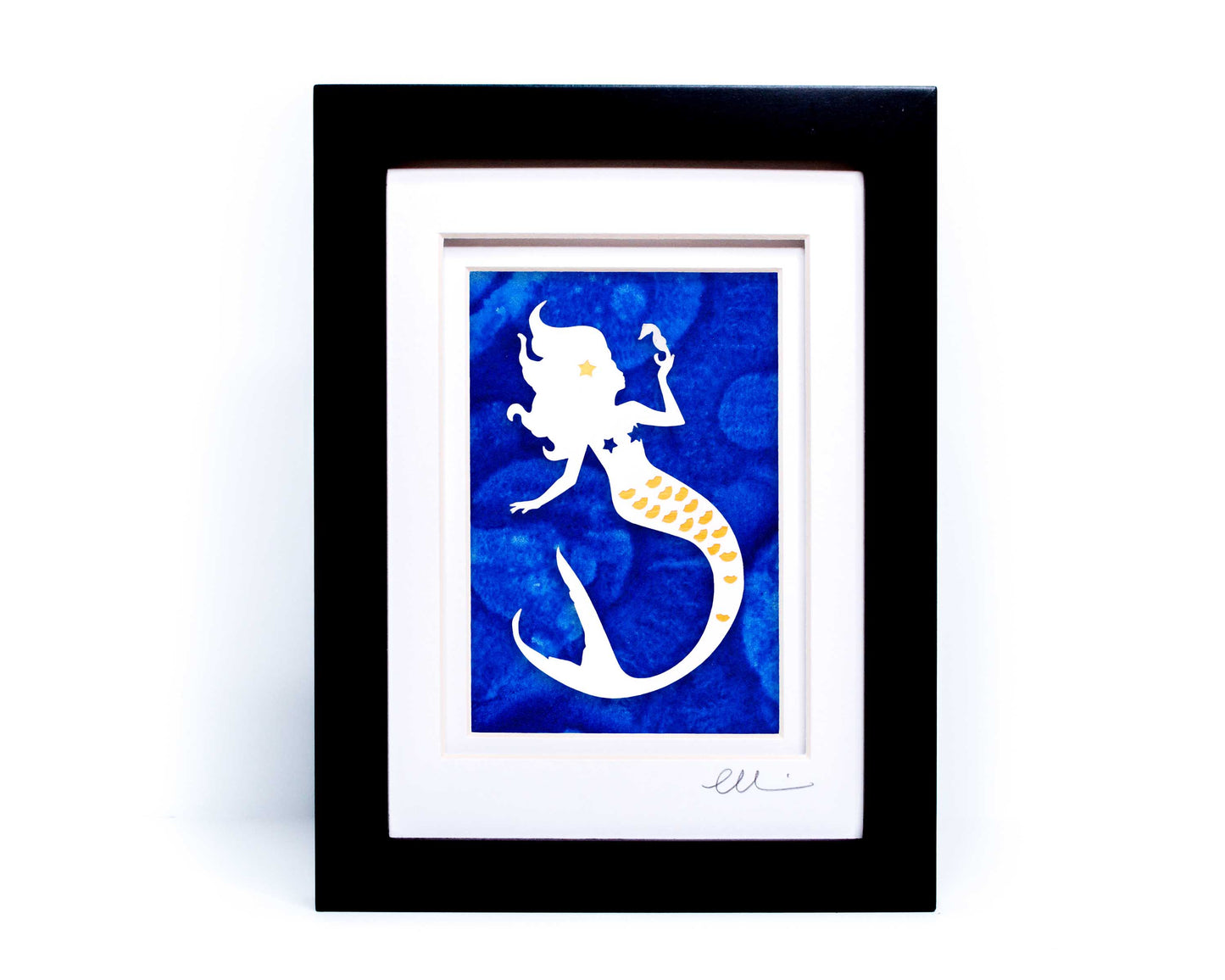 Mermaid Papercut