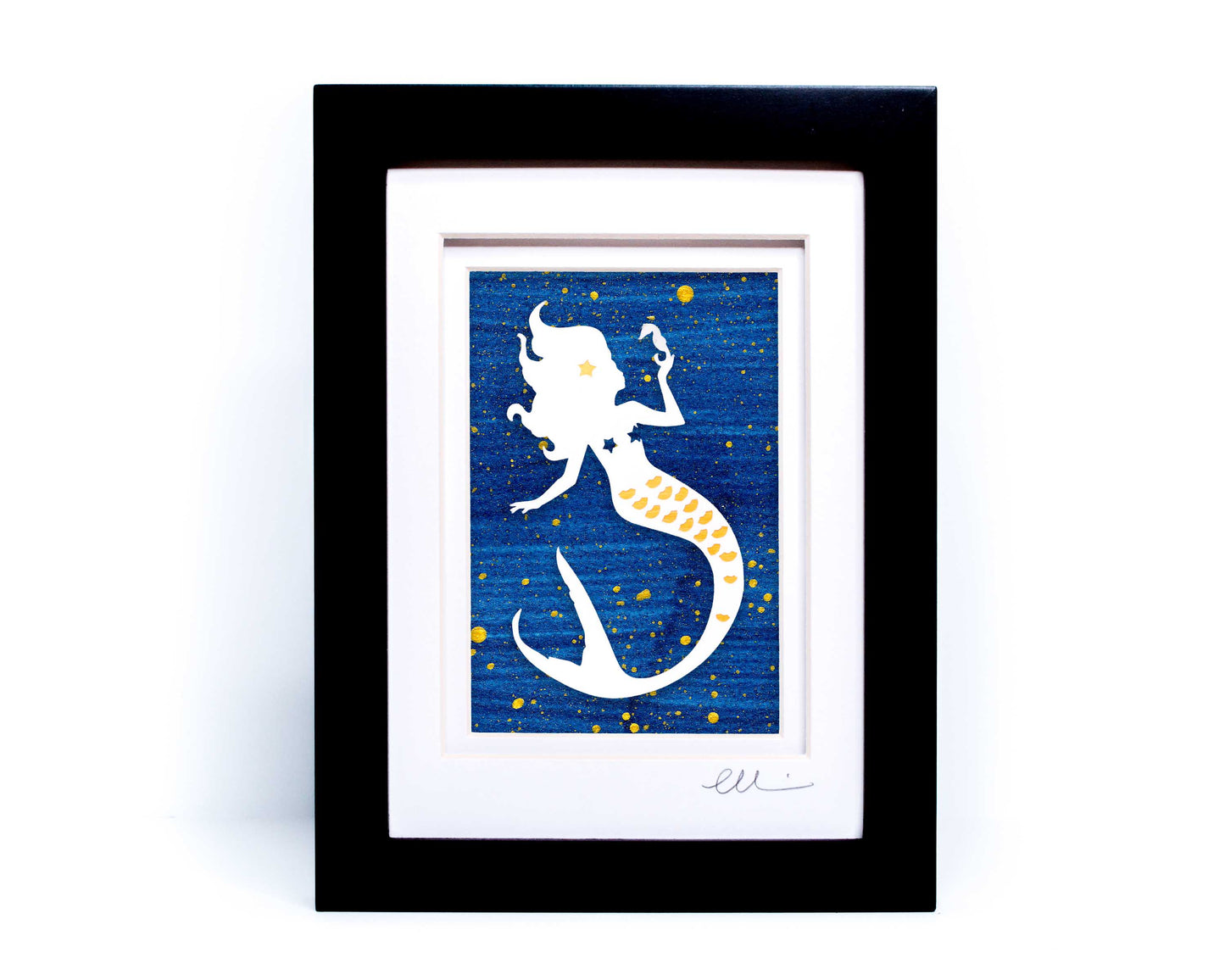 Mermaid Papercut