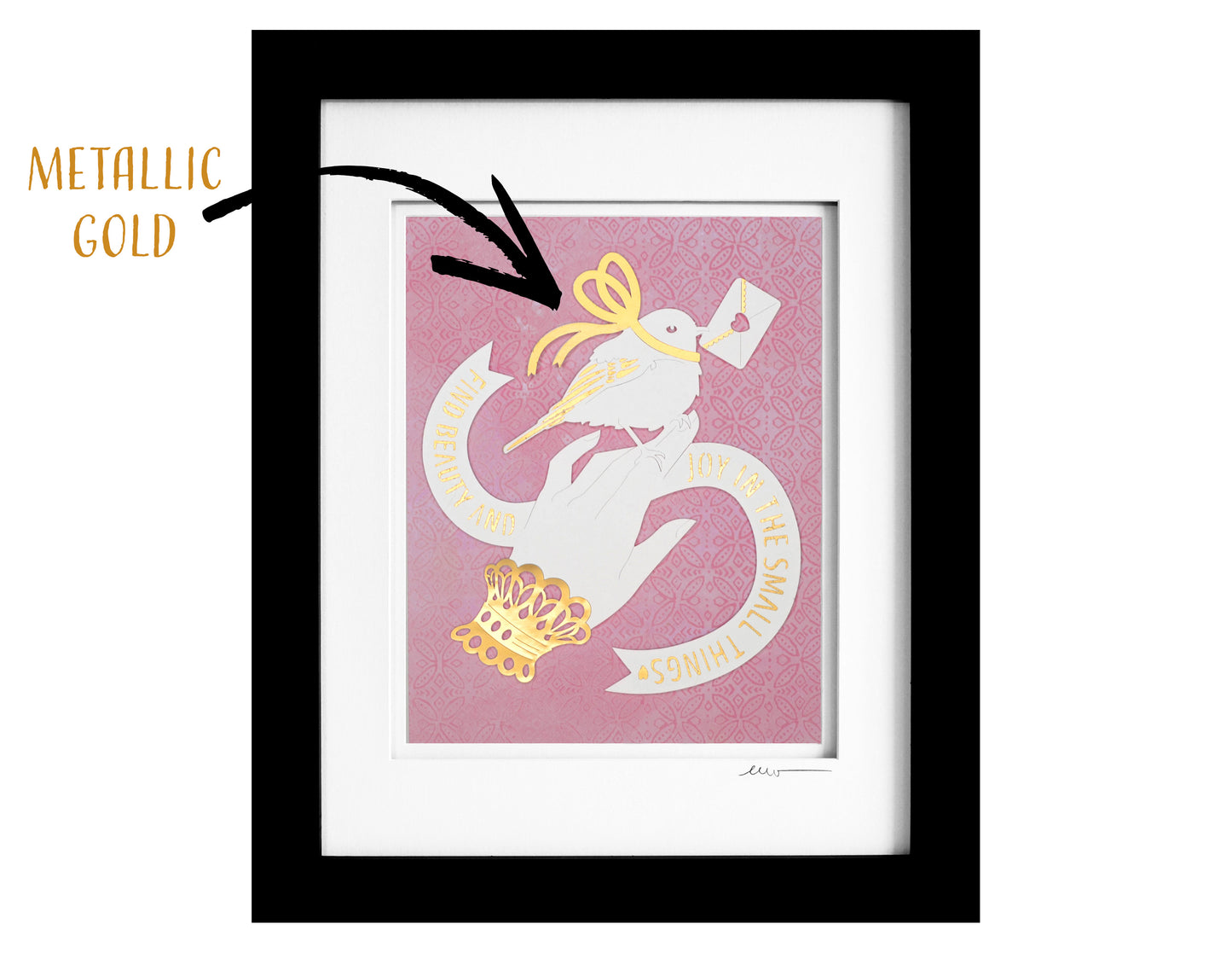 Tiny Delivery - Pink Pattern