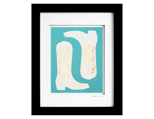 Floral Cowgirl Boots