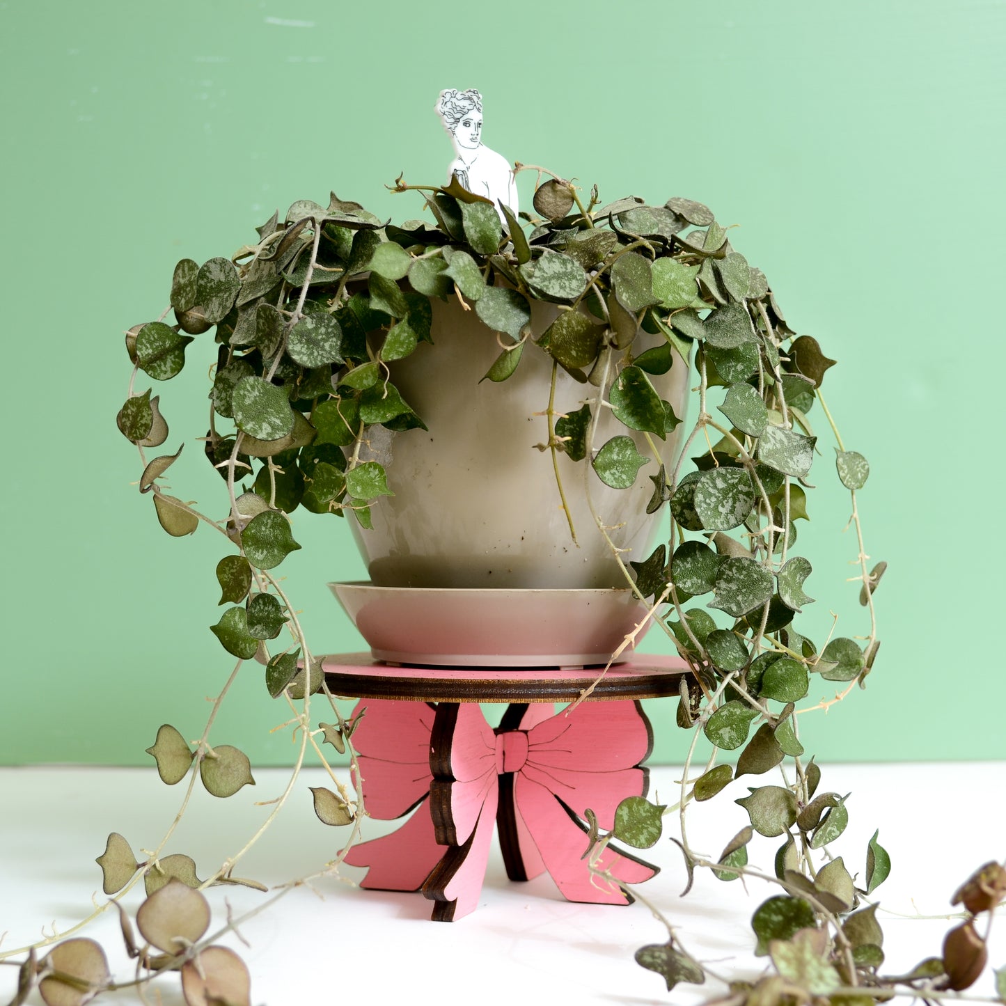 Bow Plant Stand