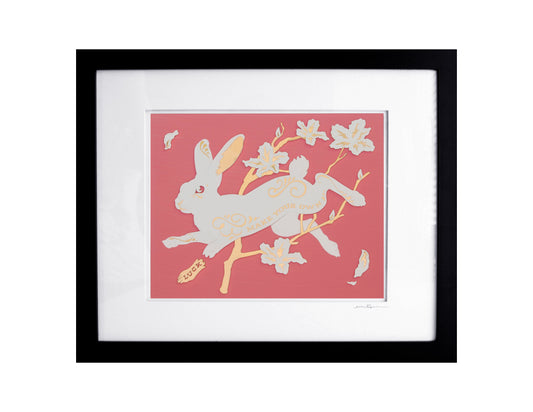 Lucky Hare - Peach