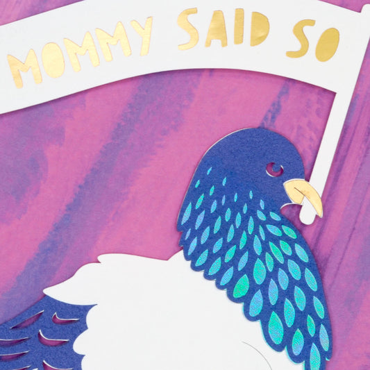 Pigeon Says So - Purple