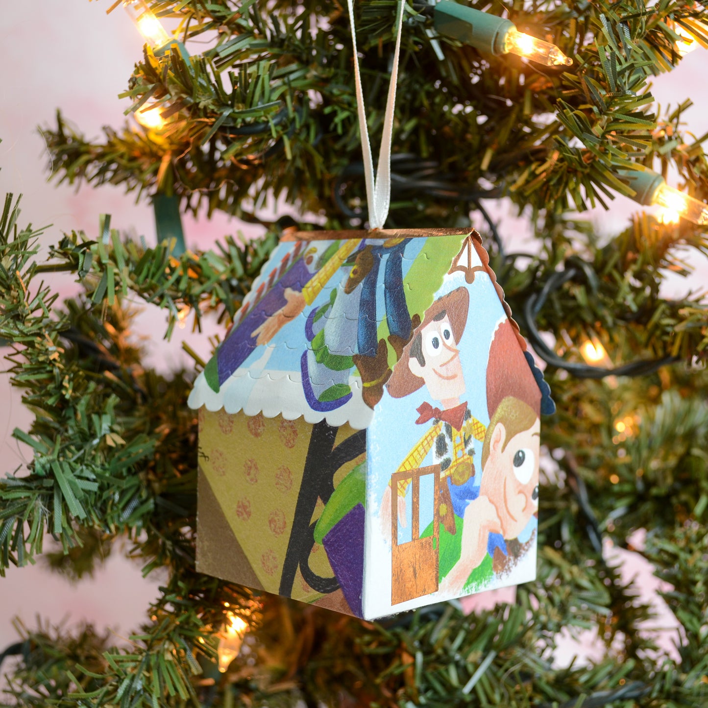 Toy Story Woody Cottage Ornament