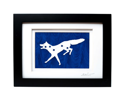 Fox Constellation Papercut