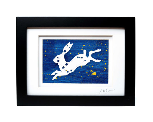 Hare Constellation Papercut