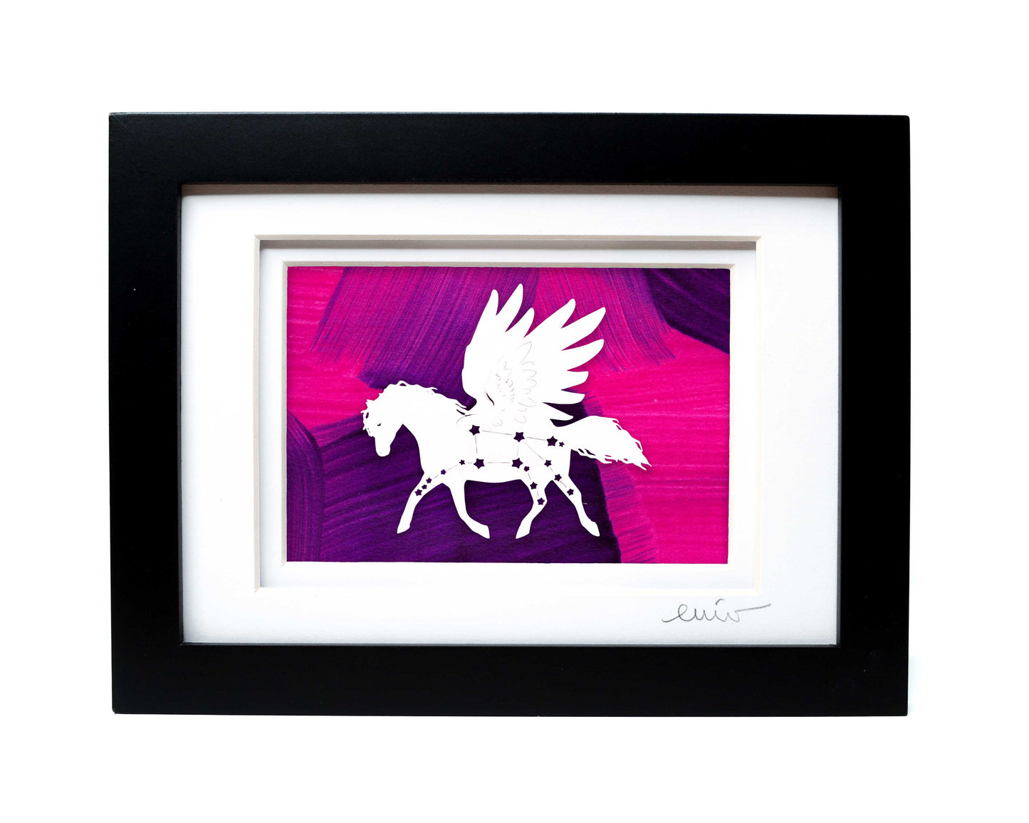 Pegasus Constellation Papercut