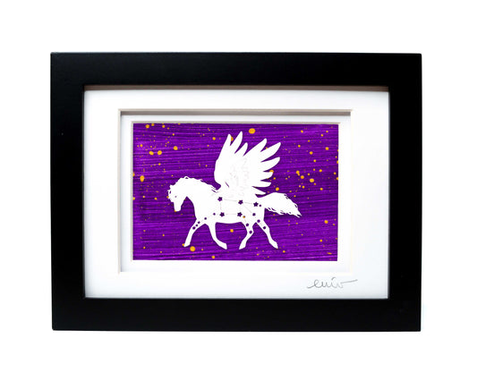 Pegasus Constellation Papercut