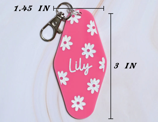 Custom daisy keychain