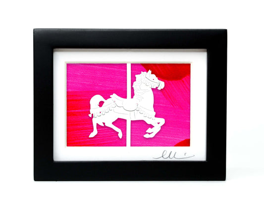 Carousel Horse Papercut