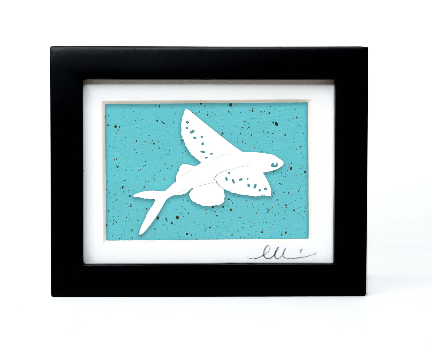 Flying Fish Papercut