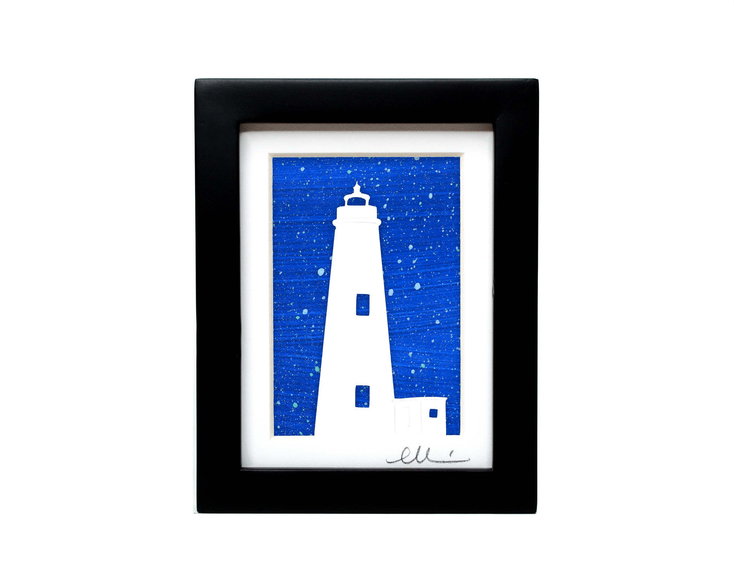 Lighthouse Papercut