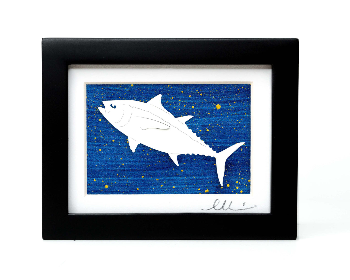 Tuna Fish Papercut
