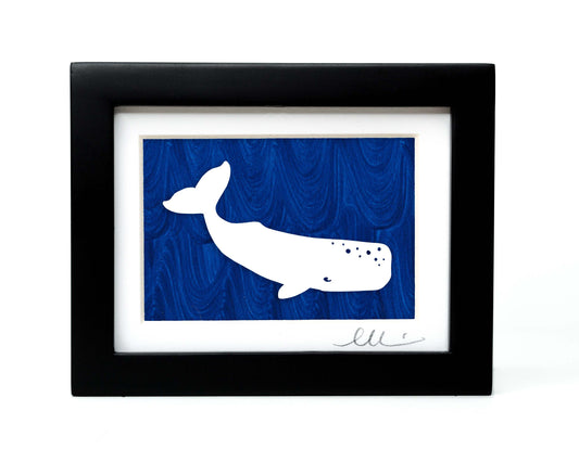 Humpback Whale Papercut