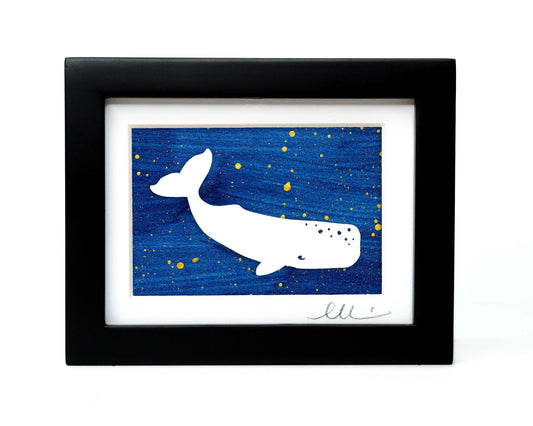 Humpback Whale Papercut
