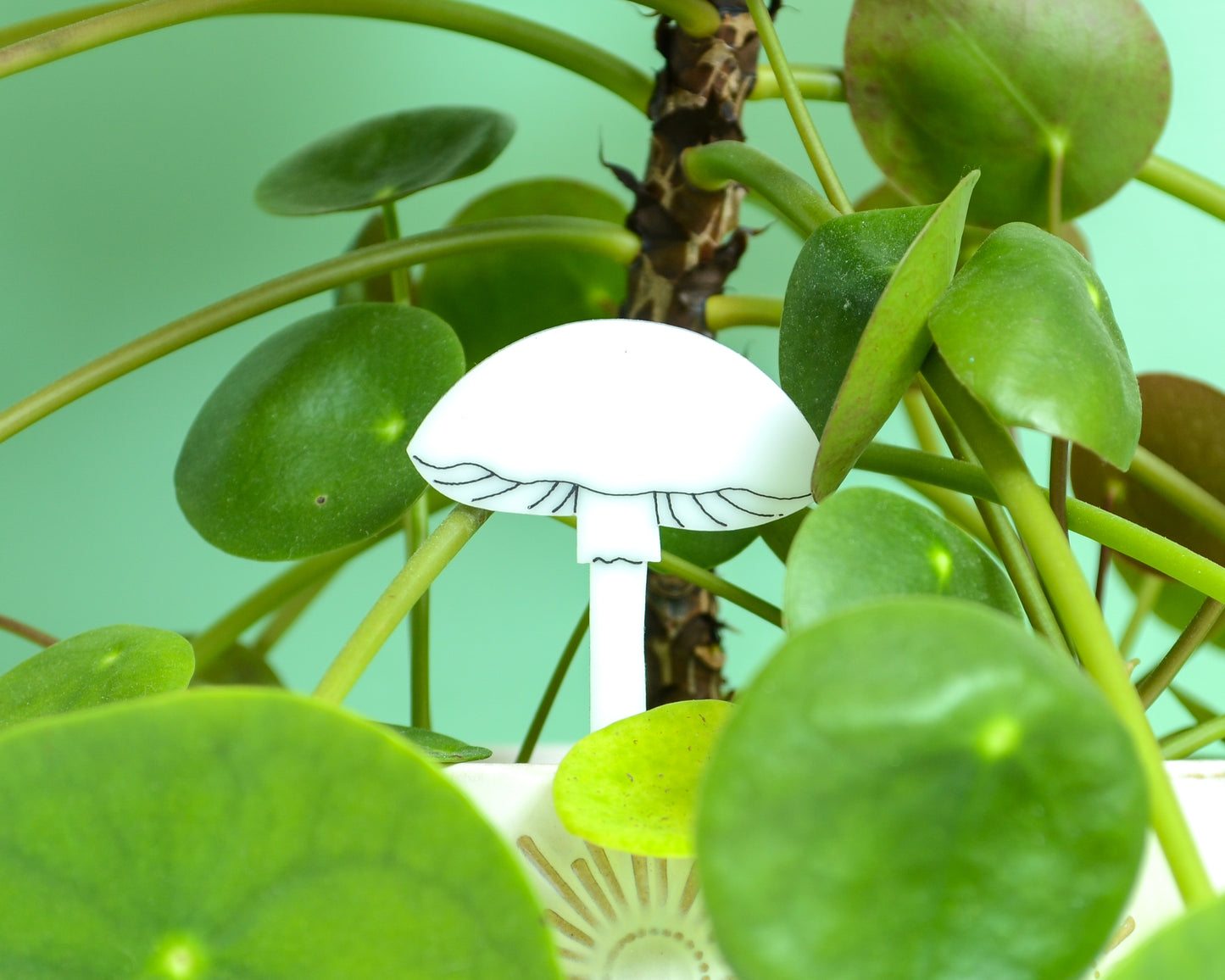 Mushroom plant stakes set of 6