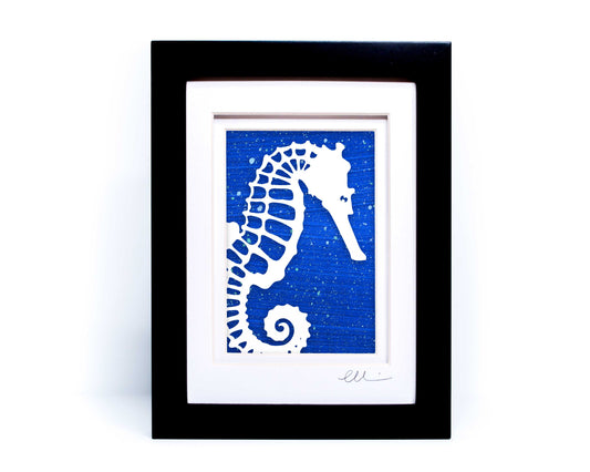 Seahorse Papercut