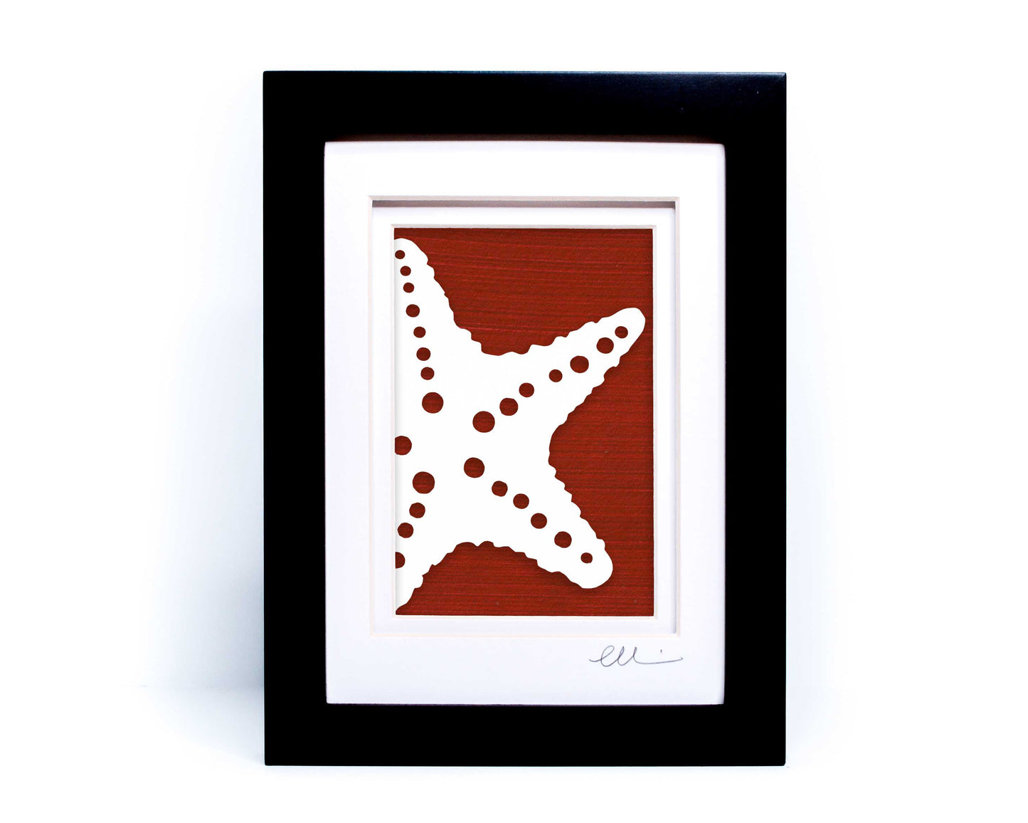 Starfish Papercut
